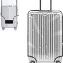 Yotako Clear PVC Suitcase Cover Protectors 32 Inch Luggage Cover for Wheeled Suitcase (32'') Gift