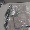 MIULEE Set of 2 Ultra Thin Bathroom Rugs, Rubber Bath Mats for Bathroom Non Slip, Quick Dry Absorbent Bath Rug Machine Washable, Fit Under Door, Shower, Sink, Home Decor, Grey, 17"x27"+20"x32"