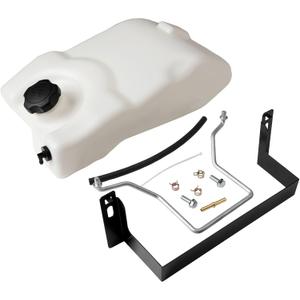 GY21876 Gas Fuel Tank, Plastic Gas Tank Compatible with John Deere 100 Series, include D140 L100 L108 L110 L111 L118 L130 LA105 LA115 Riding Lawn Mower Fuel Tank, Replace GY21102, GY20894