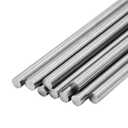 5 Pack 5/16'' Dia 304 Stainless Steel Solid Round Rod, 6'' Length Metal Round Rods for DIY Craft, Shaft Gear, Drill Lathes Boring Machine Turning Miniature Axle