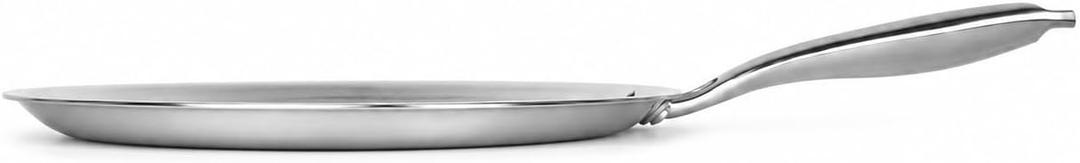 siraat Crepe Pan Pro, Pure Titanium Hammered PFAS-Free Griddle Pan, 11-Inch
Oven Safe to 1000°F, Metal Utensil Safe, Dishwasher Safe, Stay-Cool Handle, Even Heat Control, All Cooktops Ready