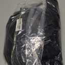 Plus Size Formal Wedding Dresses - Gowns Evening Prom Elegant V Neck Long Sleeve Lace Chiffon Long Maxi Dress (Black, 18 Plus)