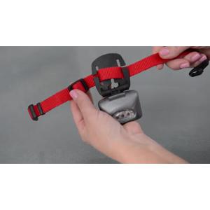 PupLight2 Twice as Bright with Reflective Dog Safety Collar, Red