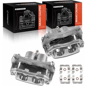 A-Premium Disc Brake Caliper Assembly with Bracket Compatible with Select Subaru Models - B9 Tribeca, Forester, Legacy, Outback, WRX, H4 2.0L 2.5L, H6 3.0L 3.6L - Front Driver and Passenger Side