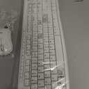 Logitech MK270 Wireless Keyboard and Mouse Combo for Windows, 2.4 GHz Wireless, Compact Mouse, 8 Multimedia and Shortcut Keys, 2-Year Battery Life, for PC, Laptop - White (1 Pack)