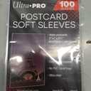 Ultra Pro Postcard Soft Sleeves