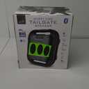 iLive Electronics ISBW519B Water Resistant Wireless Speaker, with LED Light Effects and Built-in Rechargeable Battery, Black