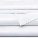 Bedsure King Size Sheet Set, Cooling Sheets King, Rayon Derived from Bamboo, Deep Pocket Up to 16", Breathable & Soft Bed Sheets, Hotel Luxury Silky Bedding Sheets & Pillowcases, White
