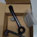 LISEN Cell Phone Stand Phone Holder for Desk Recording Office, Women Office Desk Accessories Gifts PC Gaming Essentials iPhone Stand Gadgets Fit OtterBox Case Switch iPad Air Tablet 4-10 in (BLACK)