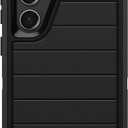 OtterBox Galaxy S23 Case Only - Defender Series - Black, Tough and Durable - with Port Protection - Case Only - Microbial Protection - No Retail Packaging