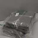 Under Bed Storage Bins - Pack Of 4 Under The Bed Storage Containers For Clothes, Blankets, Winter Clothing, & Shoes - Underbed Storage Containers With Handles, Dual Zippers, & Clear Top (Gray)