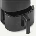 Amazon Basics 6-Quart Air Fryer with Easy View Window, 8 Preset Menus, 1550W, Black