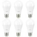 Linkind A19 LED Light Bulb, 100W Equivalent Light Bulbs, 14W 2700K Soft White, 1600 Lumens Non-Dimmable LED Bulb, E26 Standard Base Bulbs for Home Kitchen Bedroom Living Room, UL Listed, 6-Pack