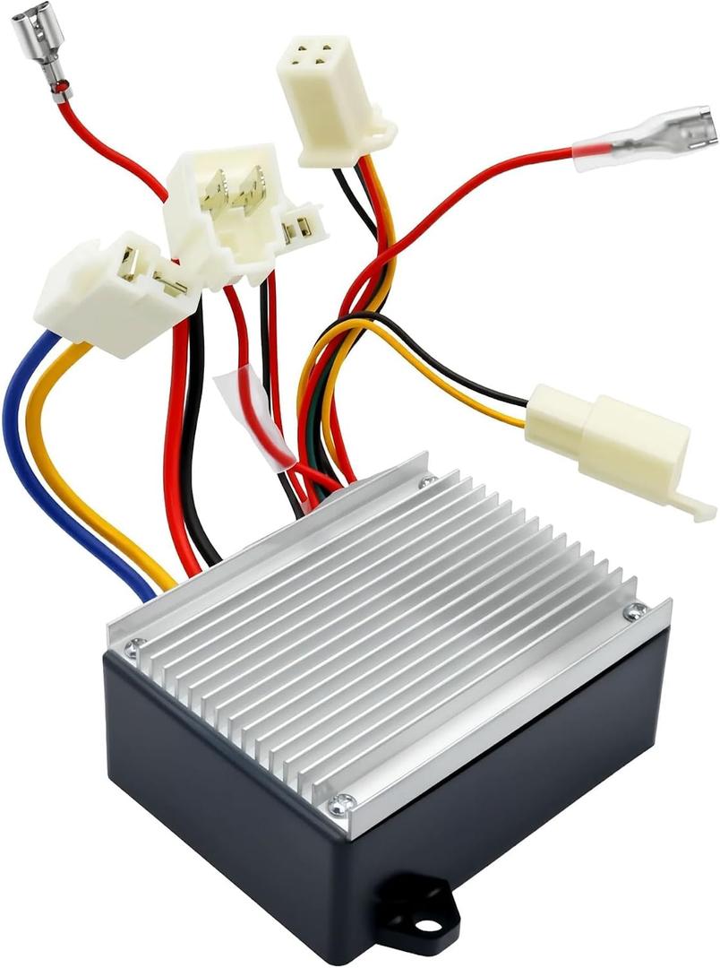 ZK2430-D-FS-ROHS 24V 4-Wire Electrical Controller Fits for Razor MX350/MX400 (V33+) for Versions 33+ Only Replacement Controller for Electric Rocket Scooter Bicycle Dirt Bike Pocket Scooters