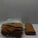 Bedsure Cotton Duvet Cover King - 100% Cotton Waffle Weave Brown Duvet Cover King Size, GentleSoft and Breathable Bedding Set for All Season, 3 Pieces, 104"x90"