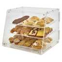Winco 3-Tier Pastry Display Case, Acrylic Medium
