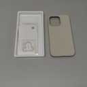 GONEZ for iPhone 15 Pro Max Case Silicone, Compatible with Magsafe, Camera Protector + Screen Protector, Soft Anti-Scratch Microfiber Lining, Liquid Silicone Shockproof Phone Cover, Stone