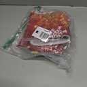 Sphragiyn Red Snowflake Dish Drying Mat for Kitchen Counter Holiday Super Absorbent Reversible Microfiber Kitchen Countertop Protector Dishes Pad Large 18x24 inch