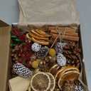 DIY Dried Flowers Kit with Lavender, Pinecone, Scented Orange Slices, Lemon Slices, Cinnamon Sticks for Home Decor, Aroma Diffuser,Christmas Decoration, DIY Crafts Holiday Decor