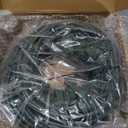 Kanayu 100 Ft Outdoor Extension Cord Multiple Outlets Heavy Duty Weatherproof Outlet for Landscaping Light Porch Deck Halloween Christmas Supply, Sjtw 16/3c, Ul Listed (12 Outlets, Green)