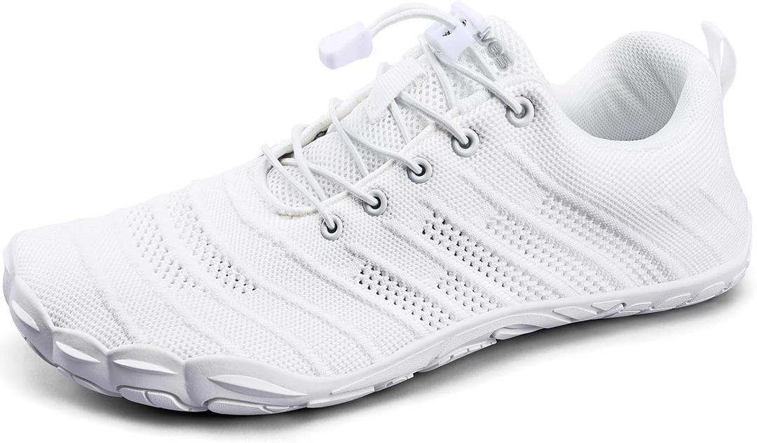 WateLves Water Shoes Women Men Anti Slip Barefoot Wide Toe Beach Breathable Walking Shoes Minimalist Zero Drop Sneakers for Beach Travel Hiking 7.5