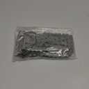 AZSSMUK 08A 40# Roller Chain - 5 Feet 40Mn Carbon Steel Material with 1 Connecting for Go Kart, Mini Bike Chain Replacement