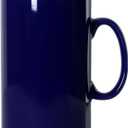 Smilatte 28 OZ Extra Large Ceramic Coffee Mug, M018 Classic Porcelain Boss Super Big Tea Cup with Handle for Office and Home, Blue