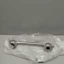 2pcs ABS+ Stainless Steel Brushed Sliding Knob Door Handle for Furniture Interior Shower Cabin Accessories Hardware