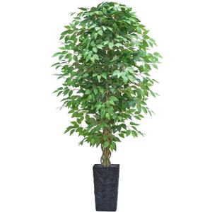 6FT Artificial Ficus Tree, Tall Fake Tree