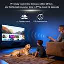 BN59-01432A TM2360E Rechargeable Voice Remote for Samsung Smart TVs, Replacement for All 20212025 Samsung TV Remote Control with Solar Charging and Voice Search