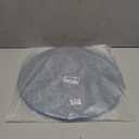 Enaskv Round Placemats Set of 6, Faux Leather Heat Resistant Place Mats Reversible Waterproof Oil-Proof Non-Slip Wipeable Mat for Kitchen Dining Table Indoor Outdoor, Sky Blue