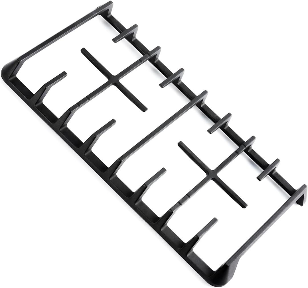 DG94-00937A Stove Grates Replacement for Samsung Gas Range Surface Burner Grate Cast Iron Side Grate for NX58H5600SS NX58H9500WS Gas Range Parts Side Cooktop Left Right Wok Grate 1 Pack