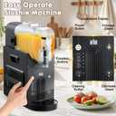 Slushie Machine Professional Slushy Maker,64 oz Frozen Drink Maker with 5 Pre-Set Programs for Milkshake,Frappe,Margarita,Cold Drink,No Ice Needed