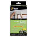 Duck MAX Strength Window Insulation Kit, Fits Patio Doors & Large Windows, Heavy Duty Indoor Shrink Film Insulator, Window Seal Tape Included, 84" x 120", Clear, 2 Pack