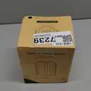 Surge Protector Power Strip Tower with 8 AC Outlets 4 USB Ports(2 Type C), 6.5 FT Ultra Flat Extension Cord, Flat Plug Power Strips Tower with Surge Protection for Home, Office, Dorm