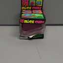 Schylling NeeDoh Nice Cube -Sensory Squeeze Toy with Super Solid Squish - 2.25" Cube (Purple)