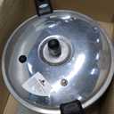 Universal (10.5 Quart / 10 Liter) Anti-Rust Ultra Pressure Cooker, Aluminum Construction for 11 Servings, and Even Heat Distribution, Diameter 10.4 inches, Height 10.6 inches