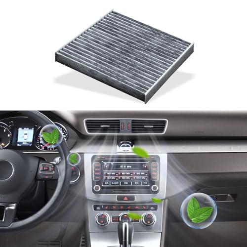 Cabin Air Filter with Activated Carbon, CP285 CF10285 Engine Air Filter, Automotive interior Accessories AC & Heater Cabin Filter Replacement for Toyota, Lexus, Subaru, Scion, Land Rover