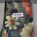 Vintage Boho Floral Pillow Covers 20x20 Inches Yellow Beige Black Throw Pillow Case Set of 2 Spring Flower Pillow Cover Cotton Linen Cushion Cover for Home Couch Sofa Bedroom Livingroom