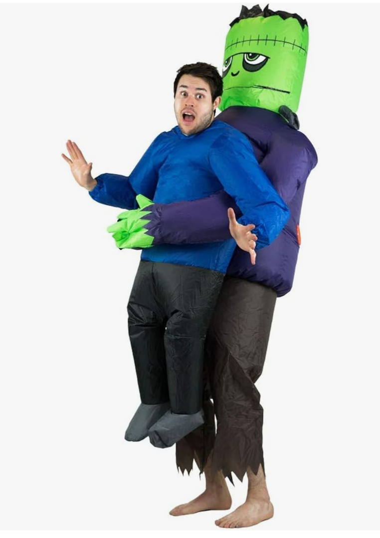 Scary Frankenstein Inflatable Costume for Adults (One Size)