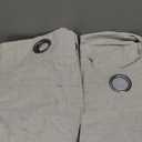 H.VERSAILTEX Primitive Linen Curtains 100% Blackout Curtain Drapes Burlap Curtains with White Thermal Insulated Liner, Grommet Top Drapes Living Room/Bedroom (2 Panels, 42 x 54 Inch, Natural)