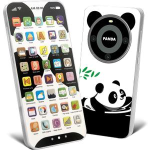 Kids Phone with 10,000+ Educational Content, Rechargeable Toddler Learning Phone with Music & Sounds, Pretend Play Cell Phone for Boys & Girls Ages, Best Gift for Toddler Toys