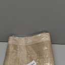 Bathroom Rugs Mat 20x31, Ultra Thin Non Slip Bath Mats for Bathtub Quick Dry Absorbent Rubber Bathroom Mat Fit Under Door, Washable Half Round Bath Rugs, Beige Brown