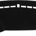 Car Dashboard Cover Compatible for Hyundai Sonata 2005-2009, Left Hand Drive Dashboard Cover Pad Carpet Protector Polyester Black