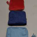 3 PCS Small Travel Jewelry Case for Women, Mini Soft Velvet Jewelry Organizer Pouch Bag