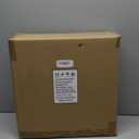 Simple Deluxe 14 Inch 3-Speed Plastic Floor Fans Quiet for Home Commercial, Residential, and Greenhouse Use, Outdoor/Indoor, Black