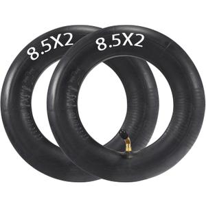 2-pack 8.5x2 inner tube,8 1/2x2 inner tube Bent Valve Replacement for Gotrax Electric scooter Compatible with okai/Gotrax GXL V2 Thicker Inflatable Scooter Replacement Wheels
