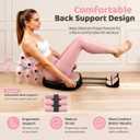 ab Machine - ab sit up Exercise Equipment for Home - Foldable ab Trainer Machine Outdoor - Multi-Functional ab Crunch Workout for Women and Men - Workout Equipment to 330 lbs for Multiple Body Parts