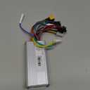 Brushless Motor Controller 36V 500W 25A Electric Scooter Bike Controller 9 Mosfet Square Wave Controller 36V Ebike Controller with 3 Speed Cruise Wire (36V 500W)