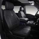 Custom Ford F150 Seat Covers Full Set, SuperCrew XL XLT 2021-2026, Black